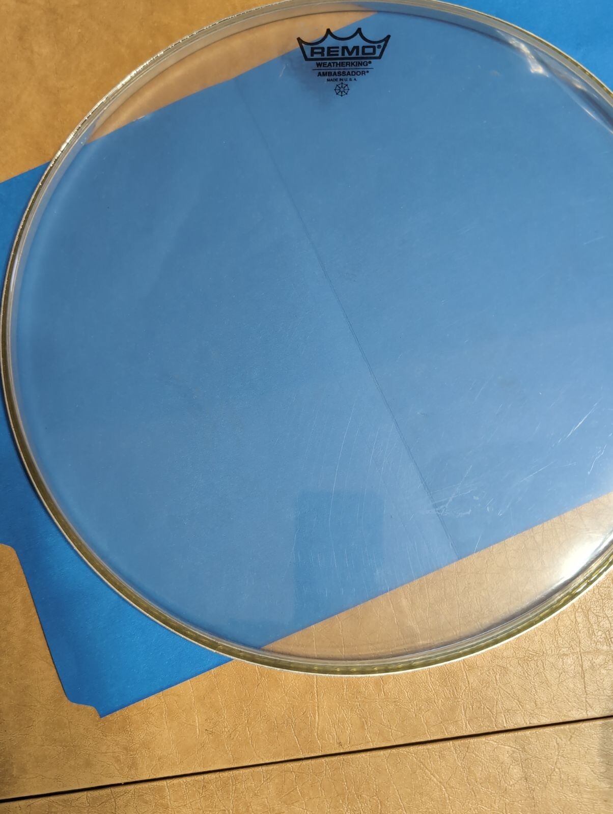 Remo 14" drum head (Clear)