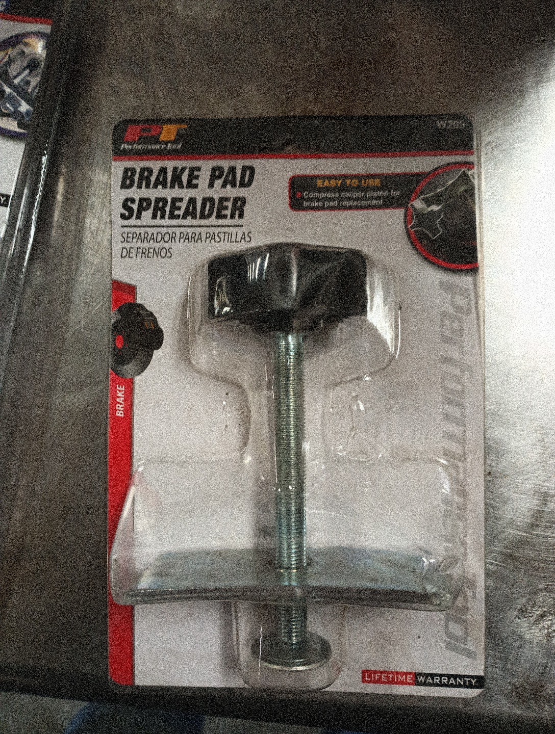 Performance Tool W209 Disc Brake Pad Spreader Tool,   395