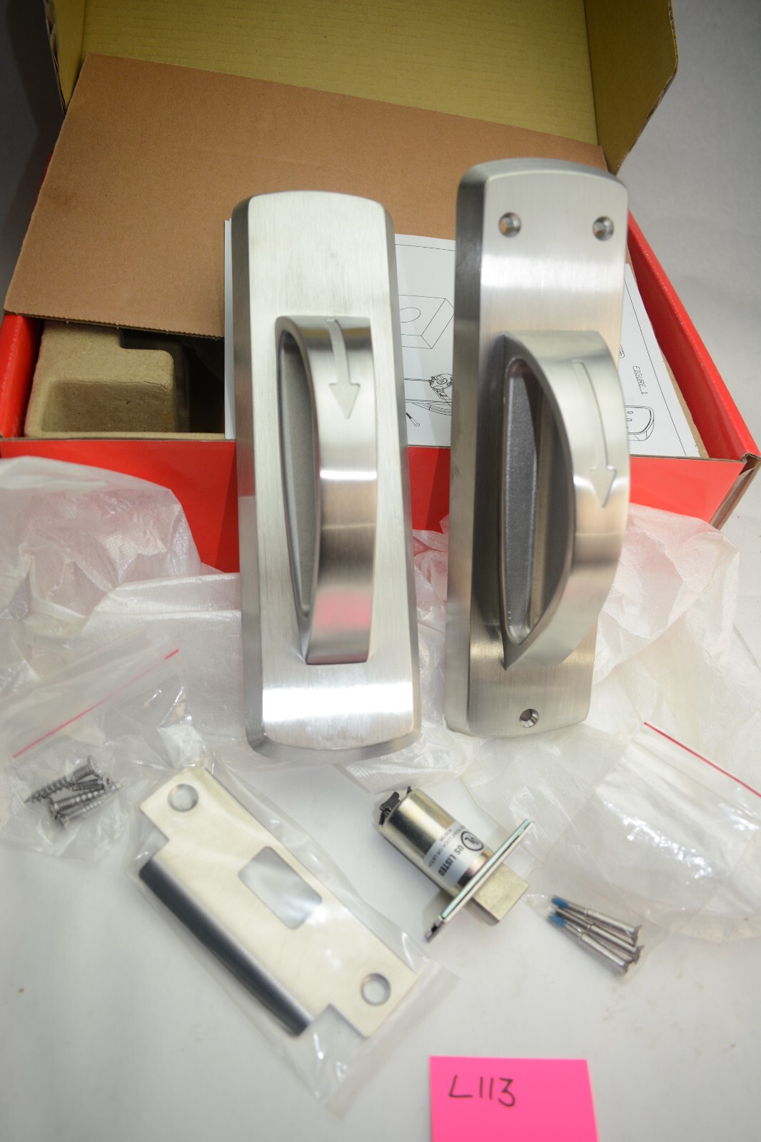 TownSteel F75  RH - Heavy Duty Ligature Resistant Arch Door Trim Grade 1 Lockset