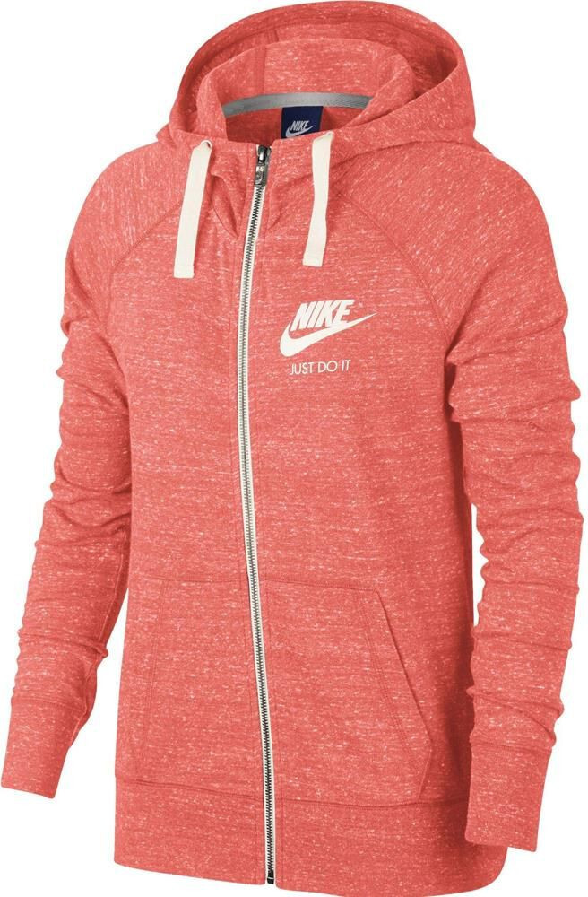Nike Womens Essential Full Zip Lightweight Hoody Hooded Sweatshirt New With Tags