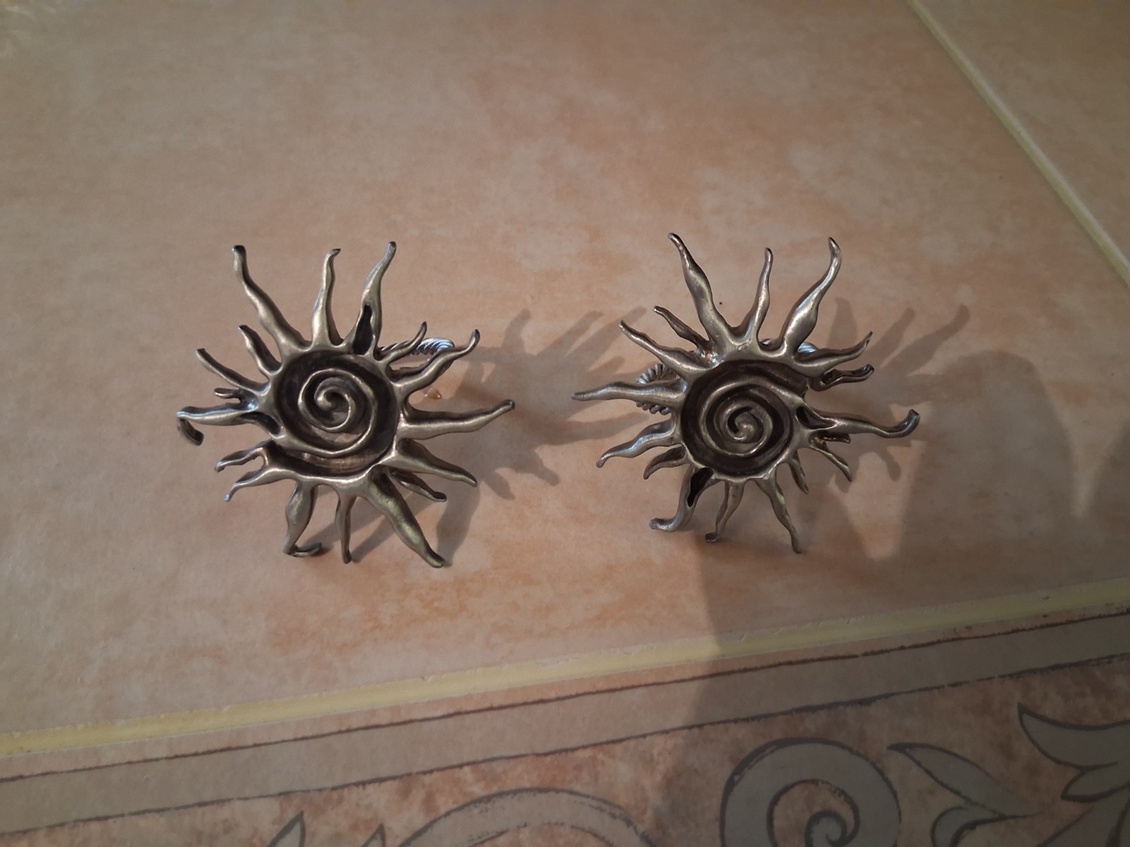 del sol celestial sun napkin holder cuffs non adjustable