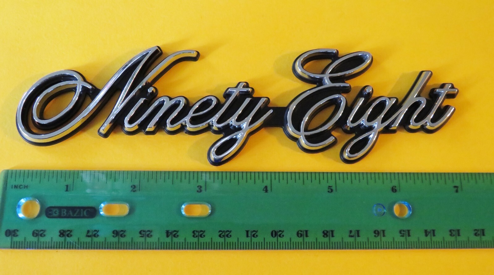 NEW  1977- 1978-1979-1980 Oldsmobile Ninety Eight 98 Fender-Quarter Panel Emblem