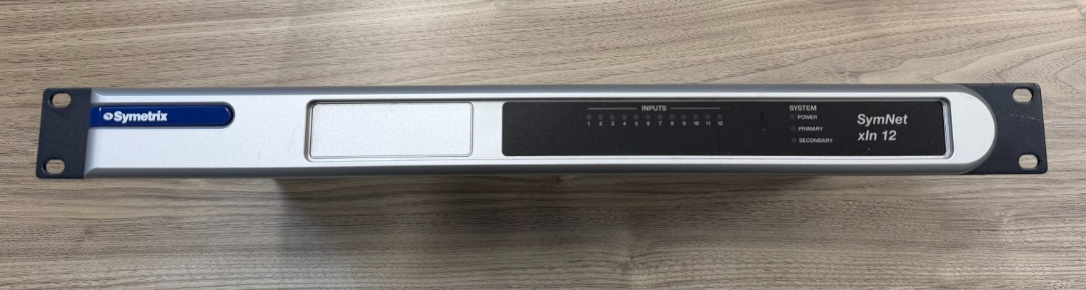 Symetrix xIn 12 Dante I/O Audio Input Expander
