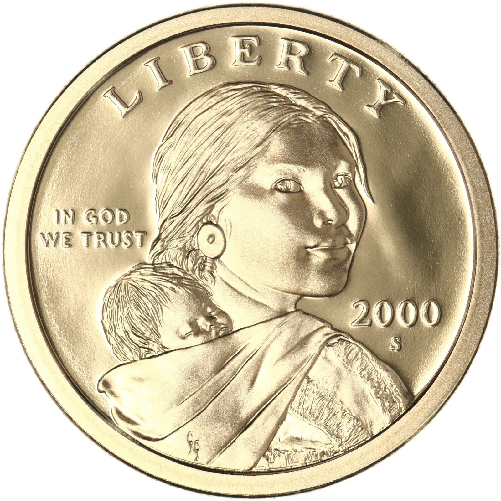 2000 S Native American Sacagawea Dollar Gem DCam Proof