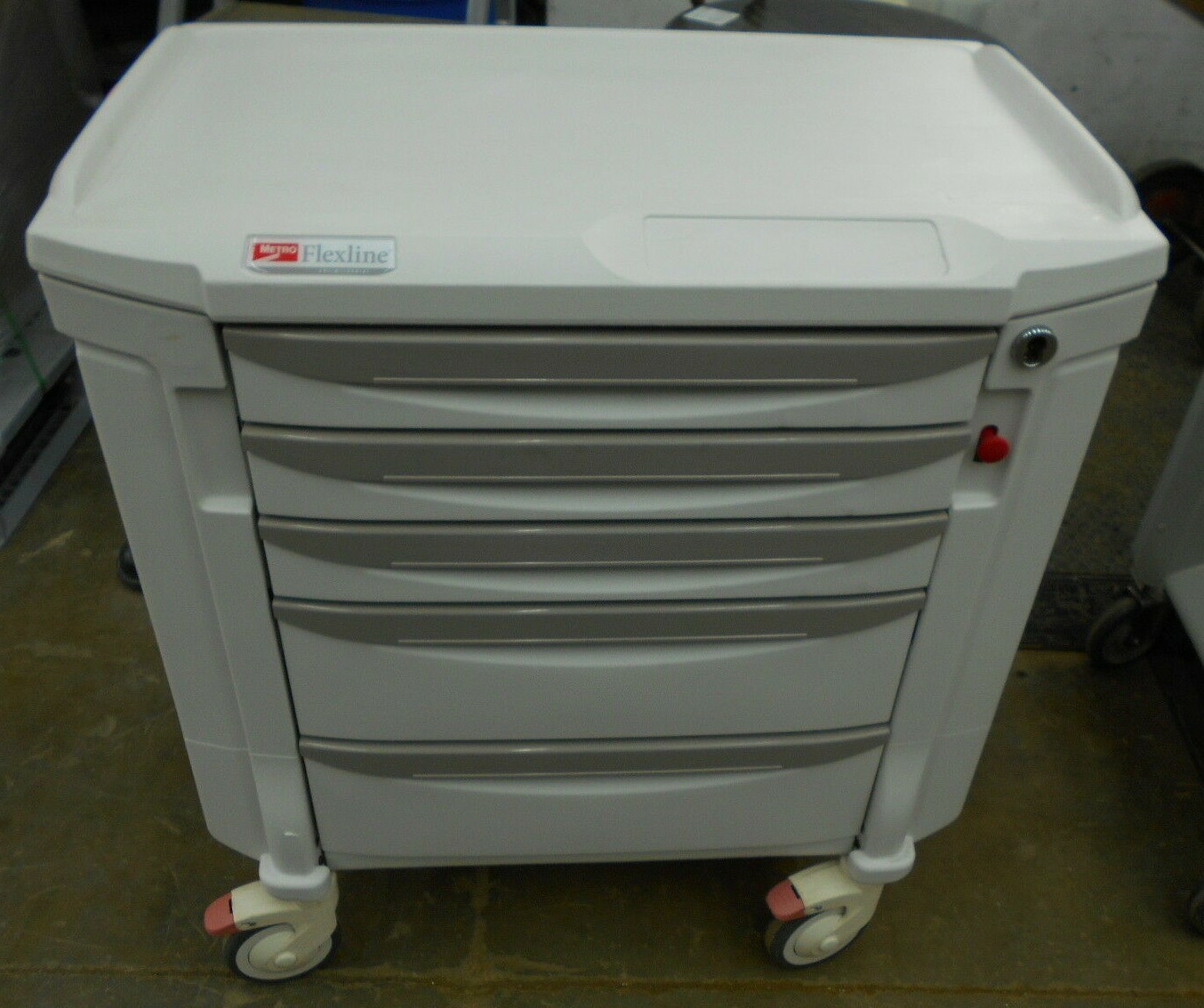 METRO FL21K FLEXLINE ANTIMICROBIAL PROCEDURE CART