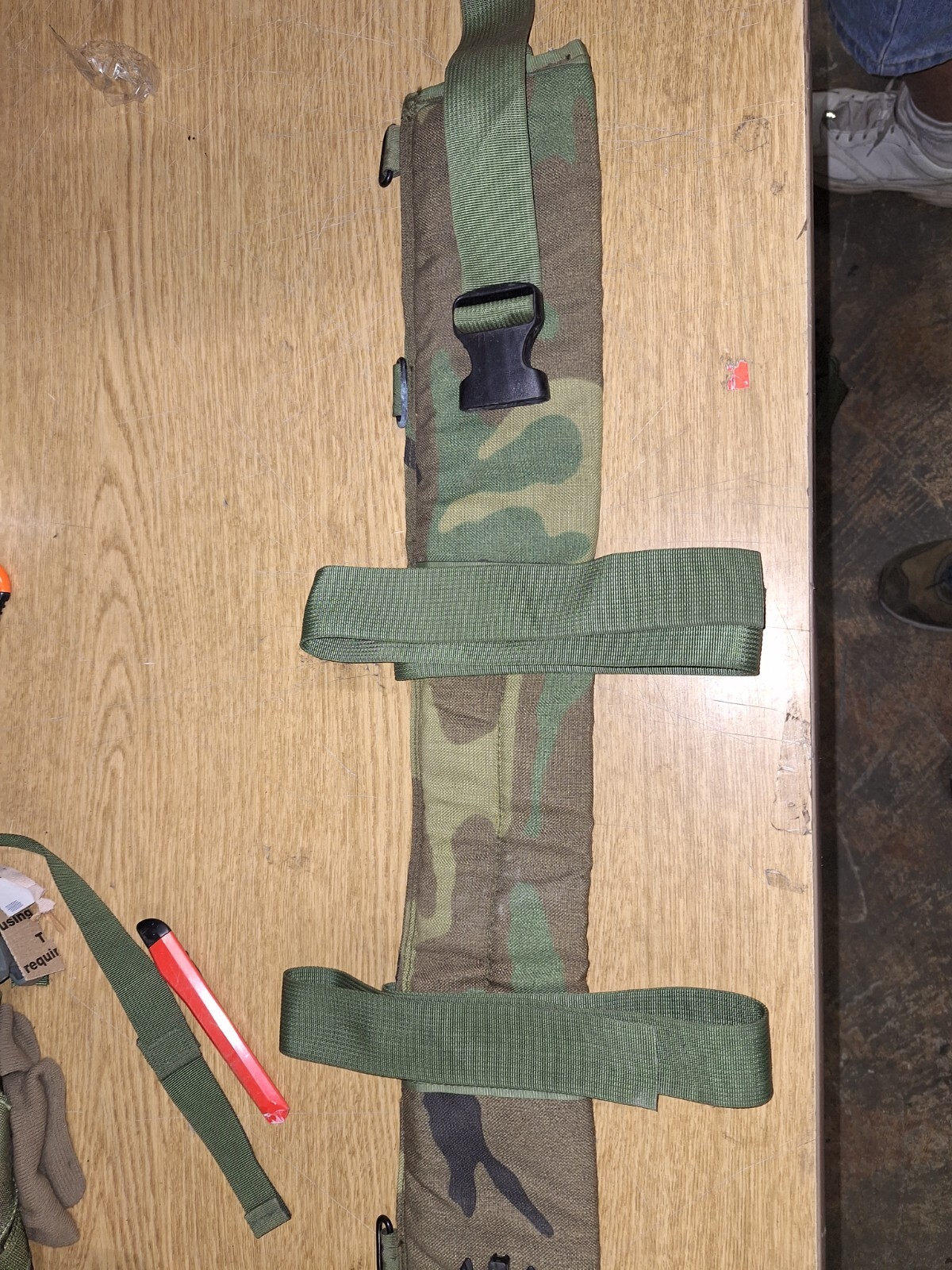 GENUINE MOLLE11 USGI Woodland Utility Belt Excellent