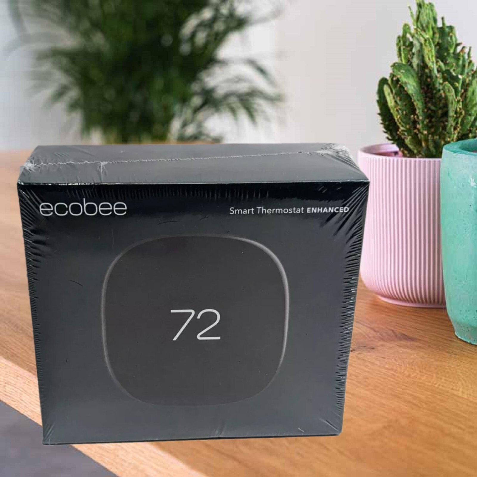 Ecobee Enhanced Smart Thermostat Programmable Touch-Screen w/Alexa Apple HomeKit