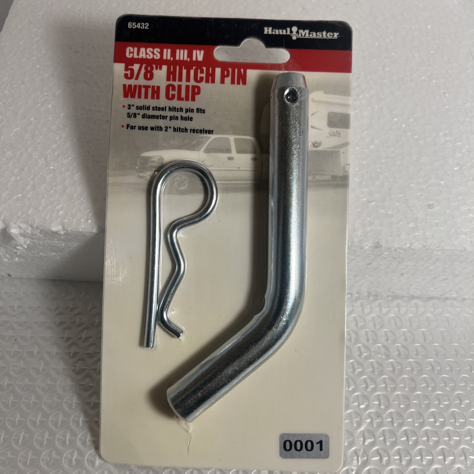 Hitch Pin with clip. Brand New