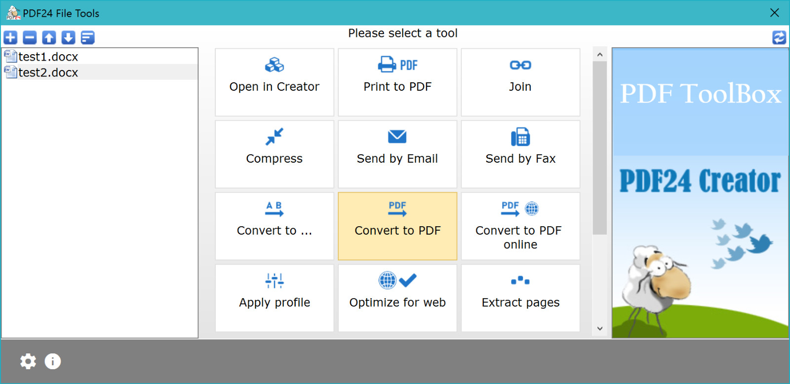 PDF 24 ~ PDF Creator/Editor 2026 for Windows | Manuals Included