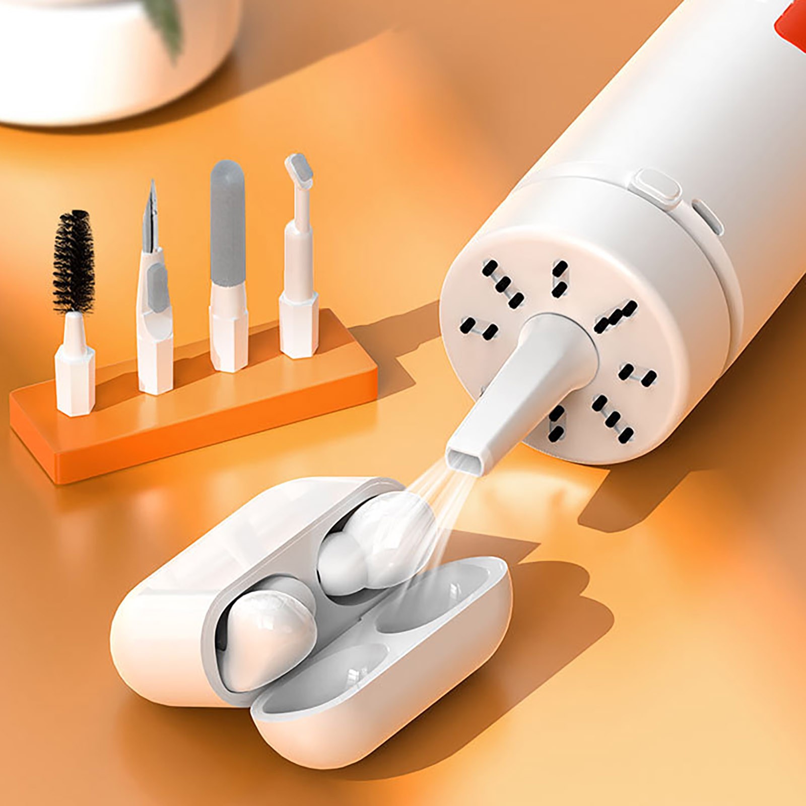 Computer Cleaning Tool Set 21-in-1 with Vacuum for Keyboard Laptop Screen Device