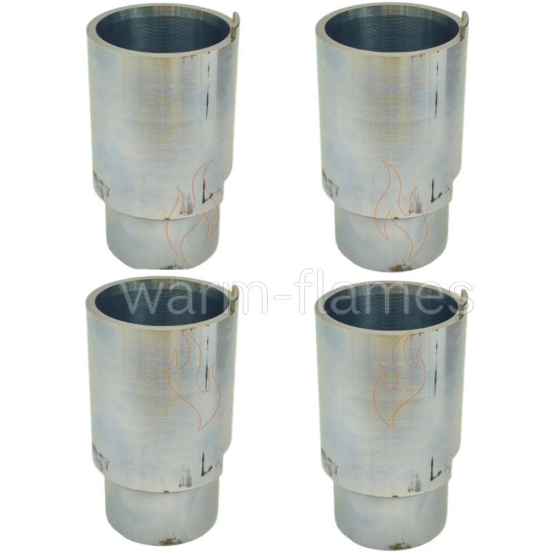 4 PCS 50mm Lifts Extension Raising Columns Truck Adapters for Lift Trays