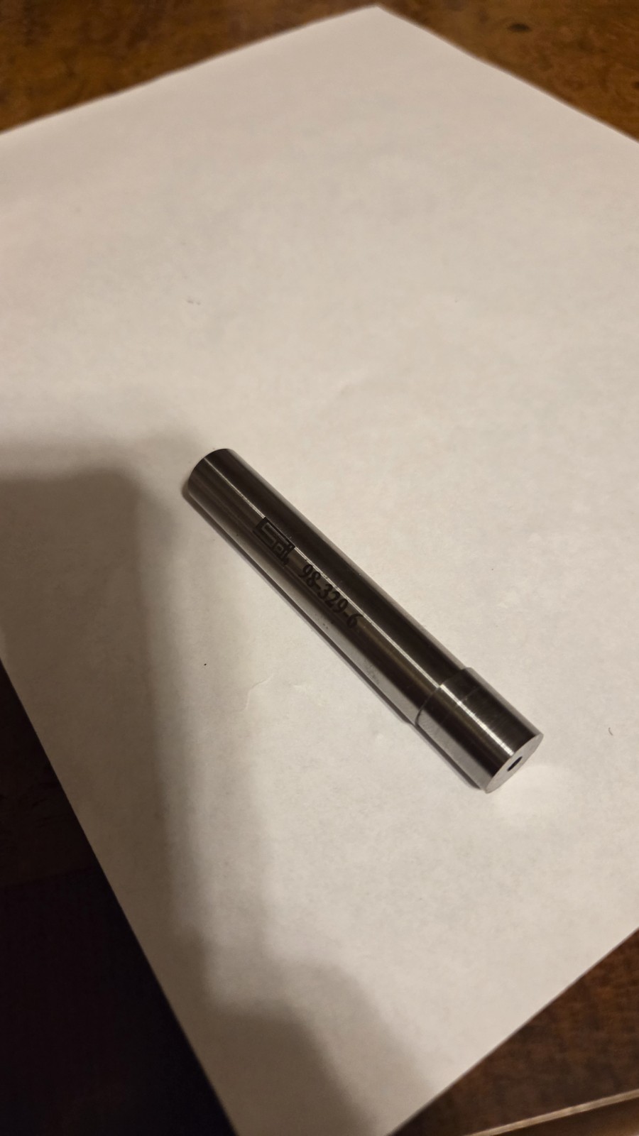SPI Edge Finder: 0.5" Head Dia, 1/2" Shank Dia, Mechanical
