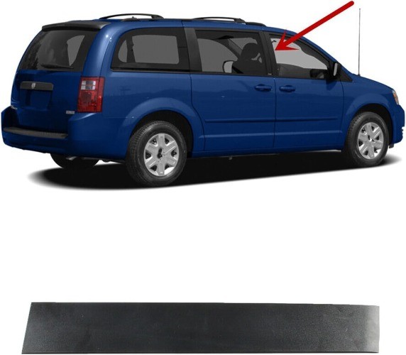 Pillar Trim Molding Front Passenger Door Applique Fit for Grand Caravan 2008-202