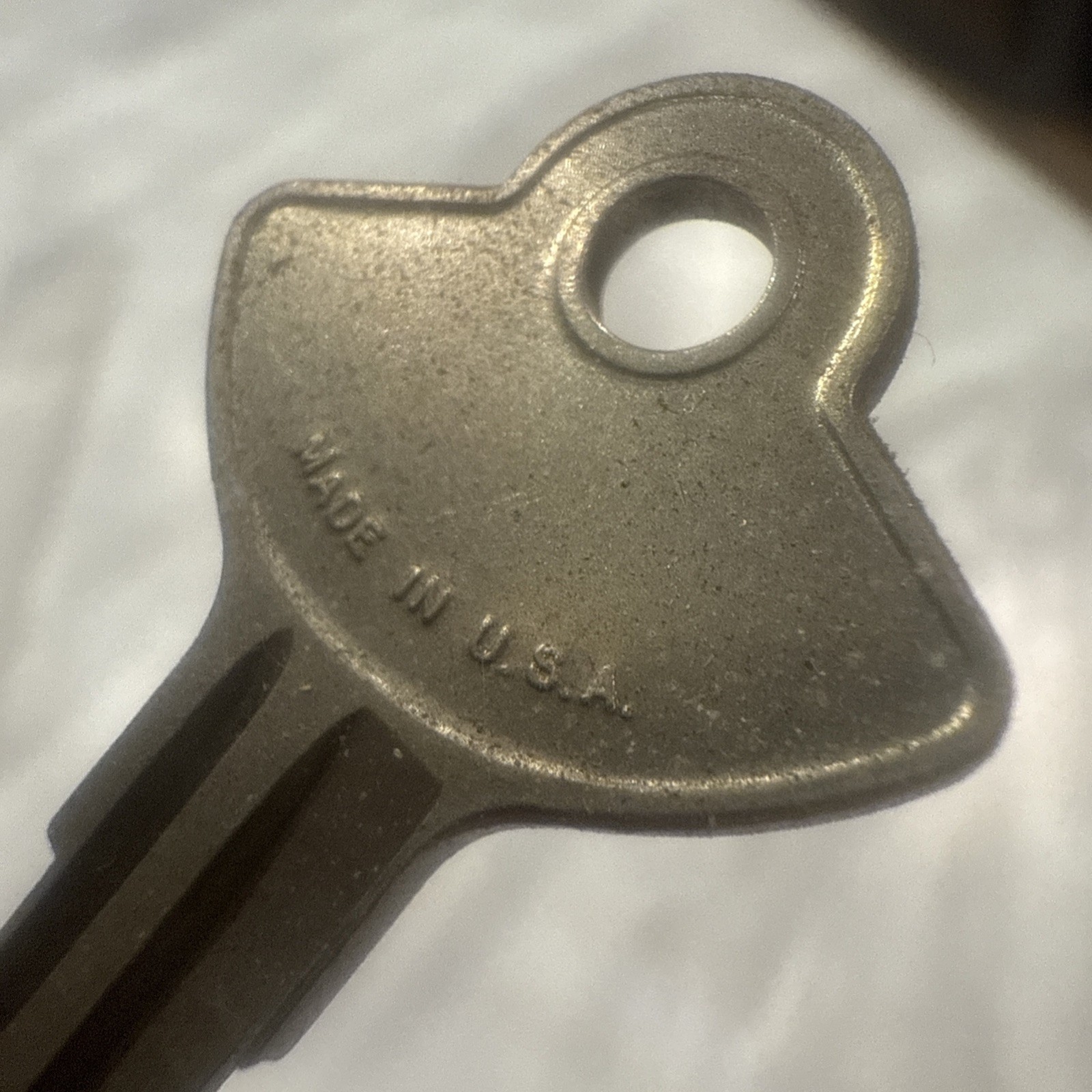 Vintage SEARS Uncut Tool Chest Key Blank
