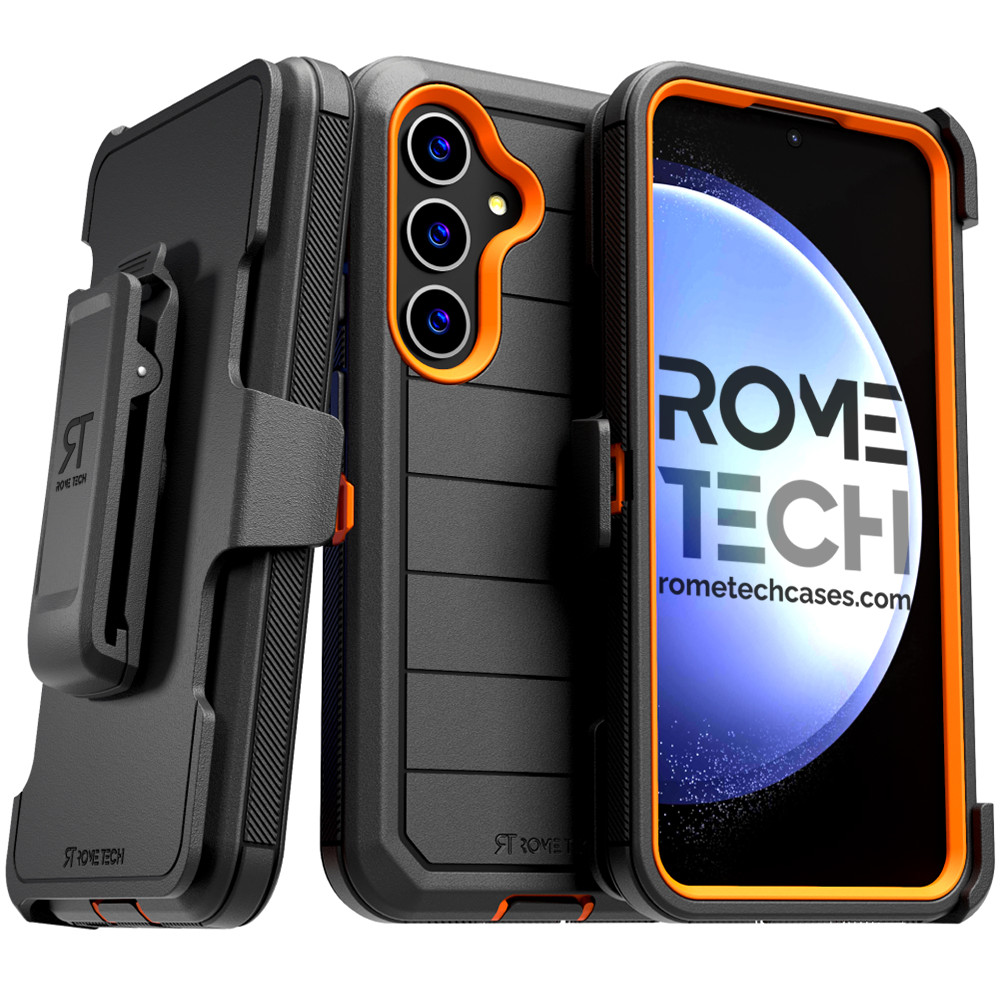 Rome Tech Case For Samsung Galaxy S24 Ultra S24+ & S24 Shockproof fits Defender