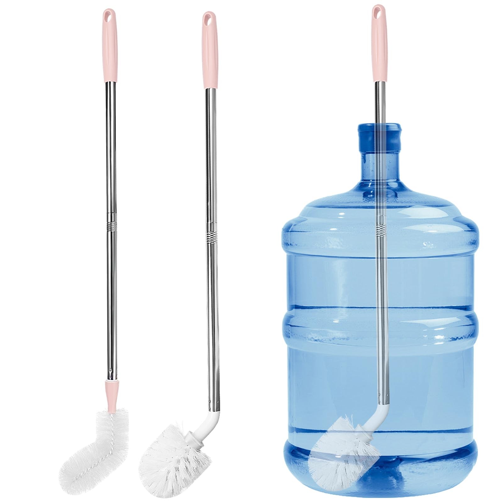 5 Gallon Water jug Cleaning Brush，2 Pack Bucket Brush, Kettle Brush, Cleaning...