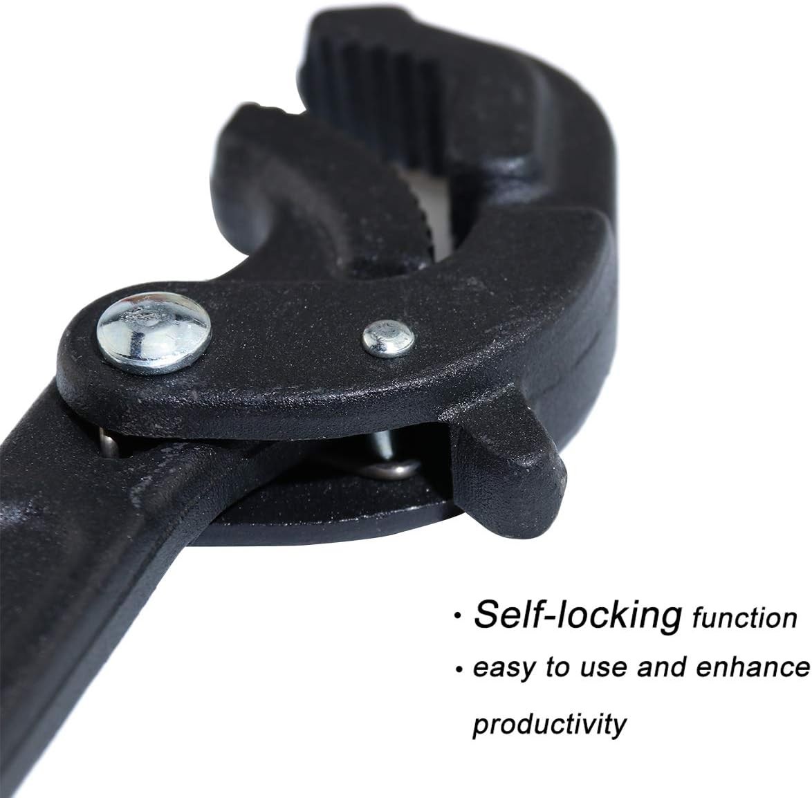 4 PCS Multi-function Magic Wrench Self-Adjusting Spanner Power Grip Pipe Wrench