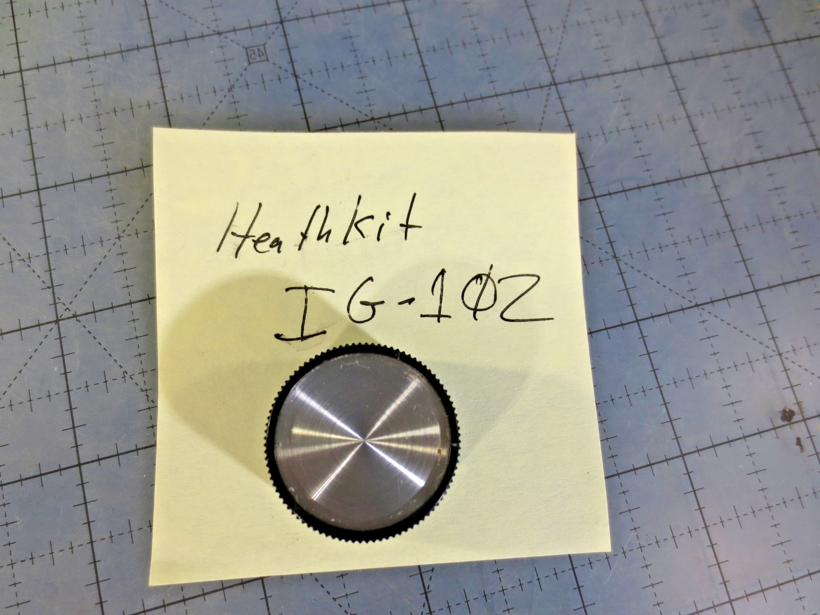 Heathkit IG-102 RF Signal Generator Tuning Knob Only! (Free Shipping!)
