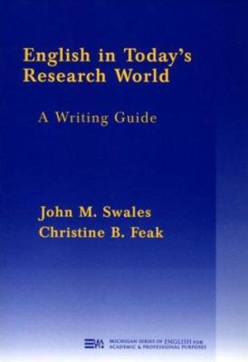 English in Today's Research World : A Writing Guide Paperback