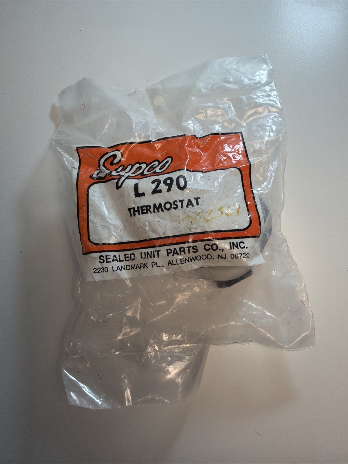 Supco L290 Thermostat