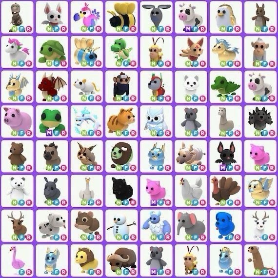 Roblox Adopt Me Pets Megas And Neons For Very Cheap | Full Inventory | Fast Deli