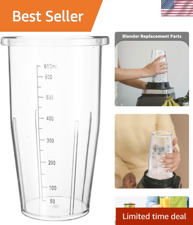 Replacement Mixing Cup for Immersion Blender - Precise Measurements & Multi-Use