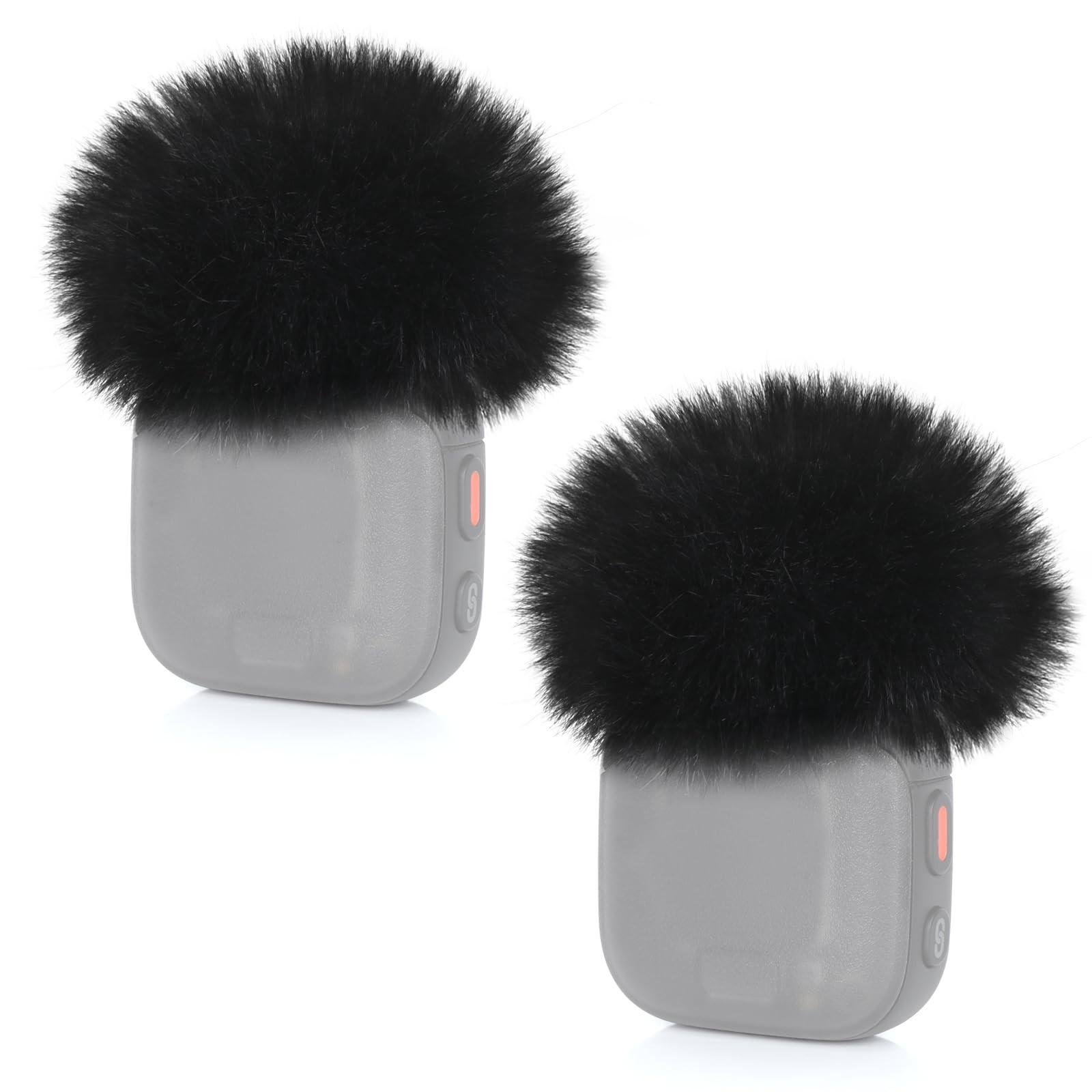 YOUSHARES Windscreen for DJI Mic 3 Transmitter (2 Pack) - Professional Wind M...