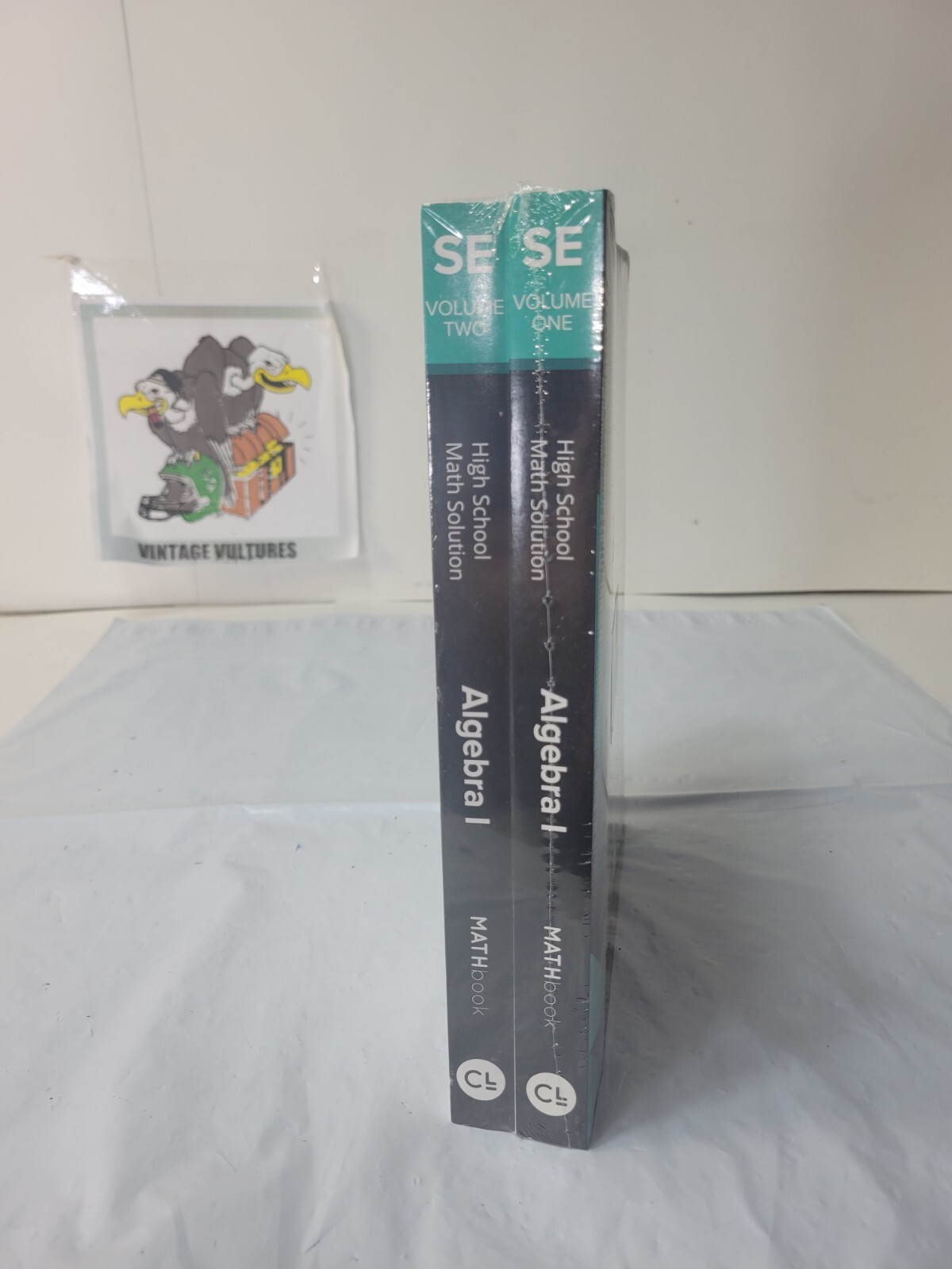 High School Math Solution MATHbook: Algebra 1 Student Edition Vol 1&2 4th Ed!