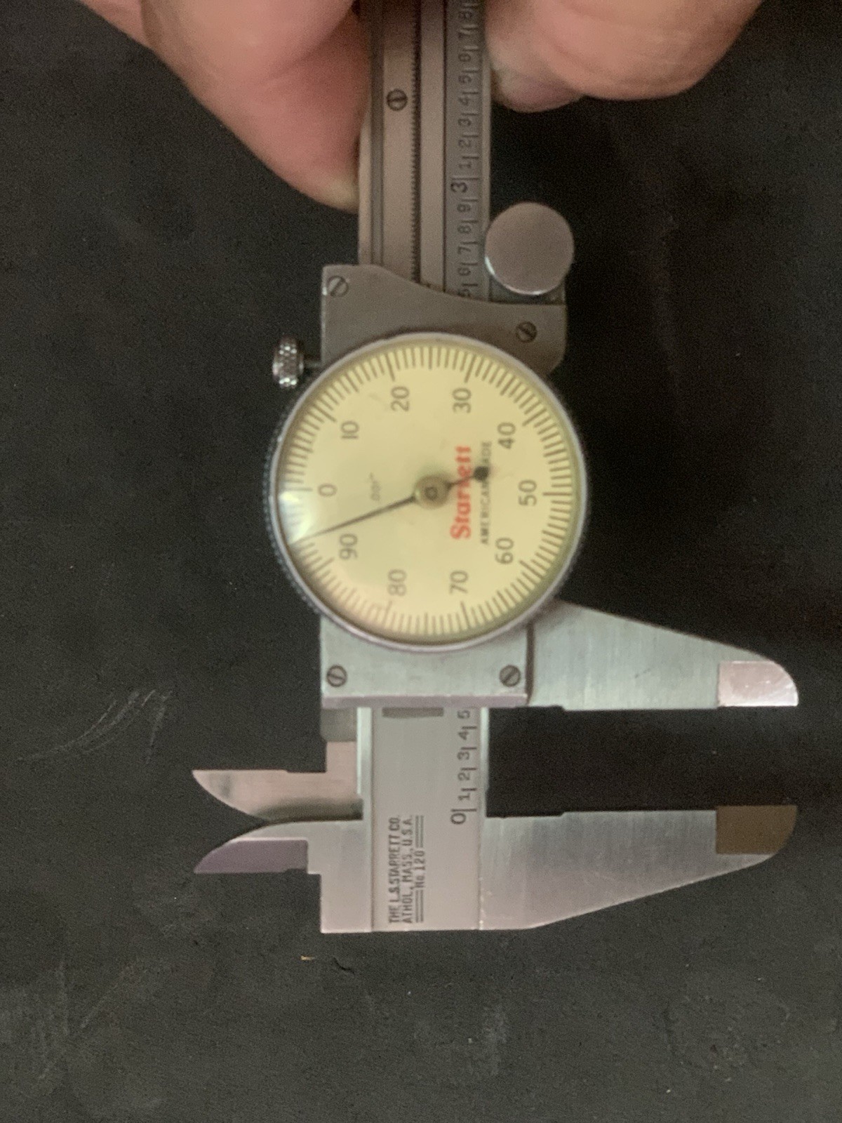 Vintage Starrett No. 120 Dial Caliper 6" Made in the USA