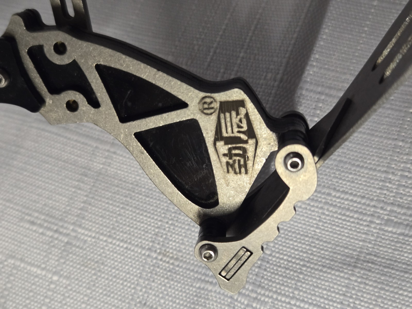9" Pocket Mini Archery Compound Bow Stainless Steel Jincene A69