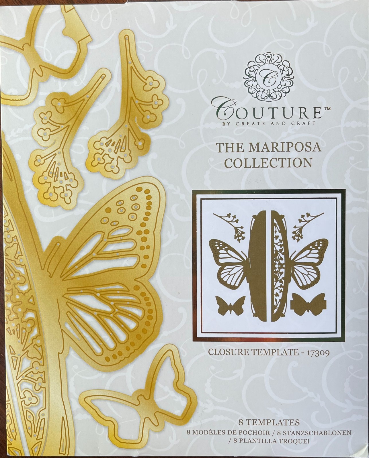 Couture Creations Template Die