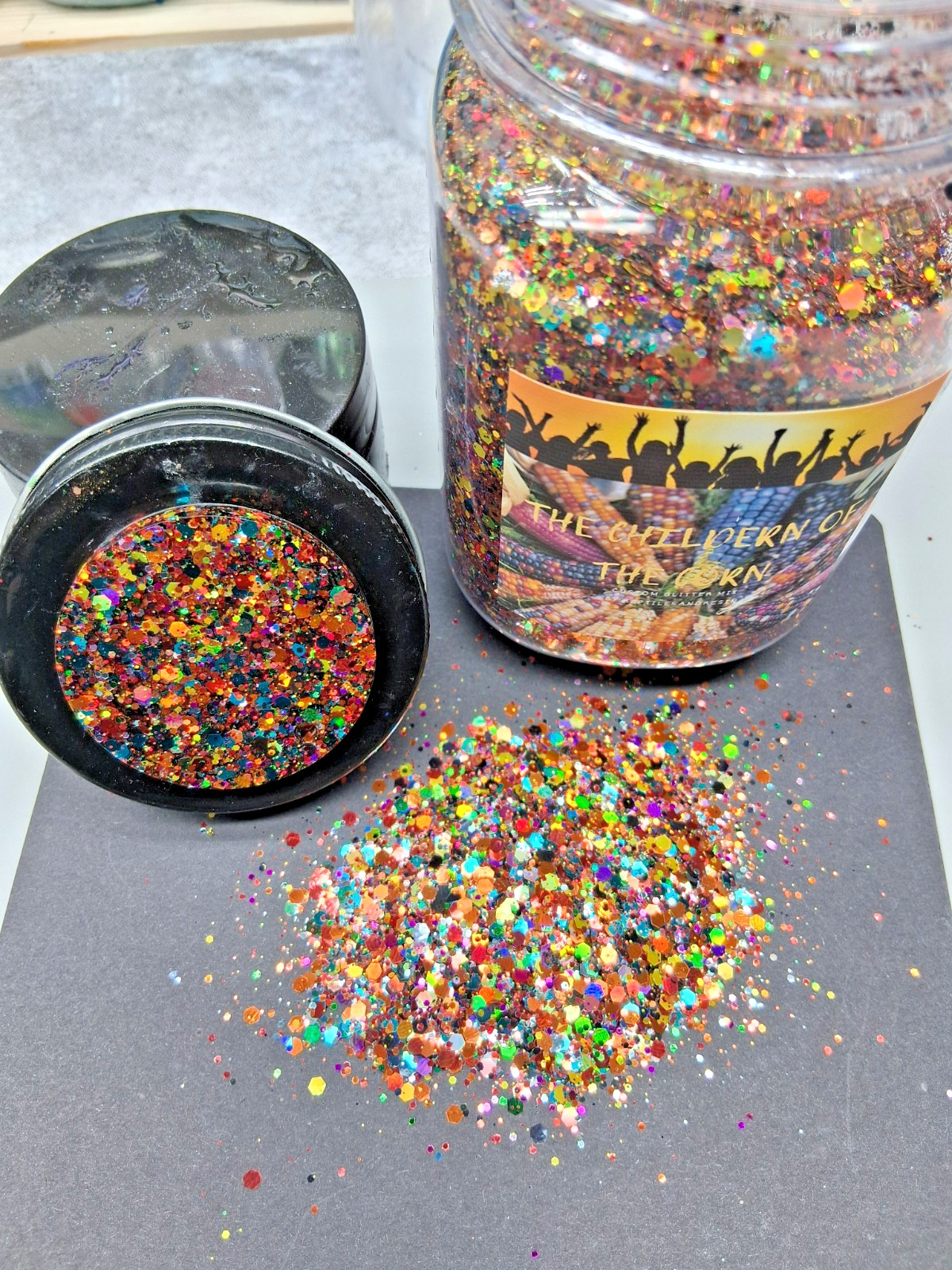 The children of the corn sparkling Glitter Mix (2oz) by ReptilesAndResin glitter