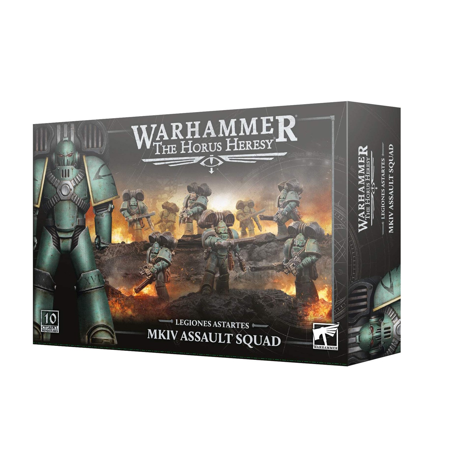 MKIV Assault Squad Horus Heresy Warhammer 30K PREORDER 8/8