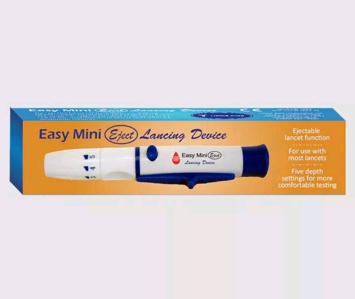 Easy Mini Eject Lancing Device New! Free Shipping...