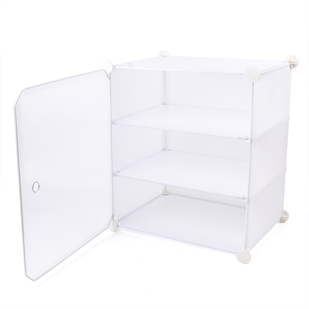 For 36 Pairs Shoes 12 Tiers Shoe Rack Box Organizer Stackable Cabinet Storage