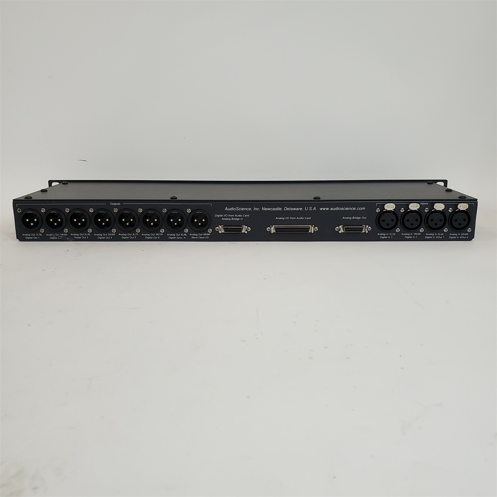 Rack Mounted XLR Breakout Box AudioScience BOB1024 BOB 1024