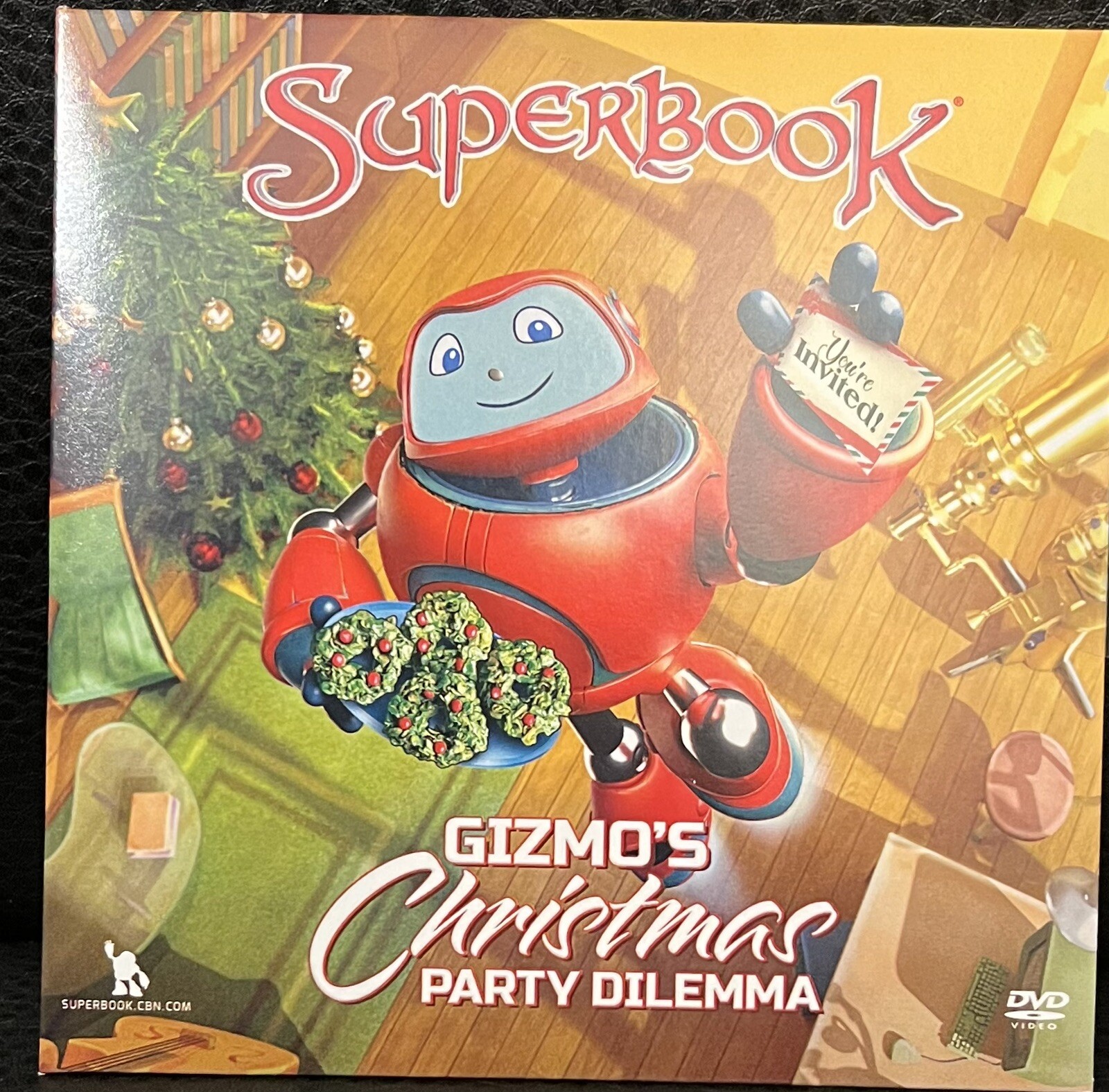 Superbook Gizmo's Christmas Party Dilemma (DVD) By CBN