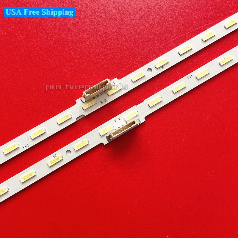 LED Strip(2) For Samsung UN65NU6080 UN65NU6070 UN65NU6900 UN65NU6950F UN65RU7100