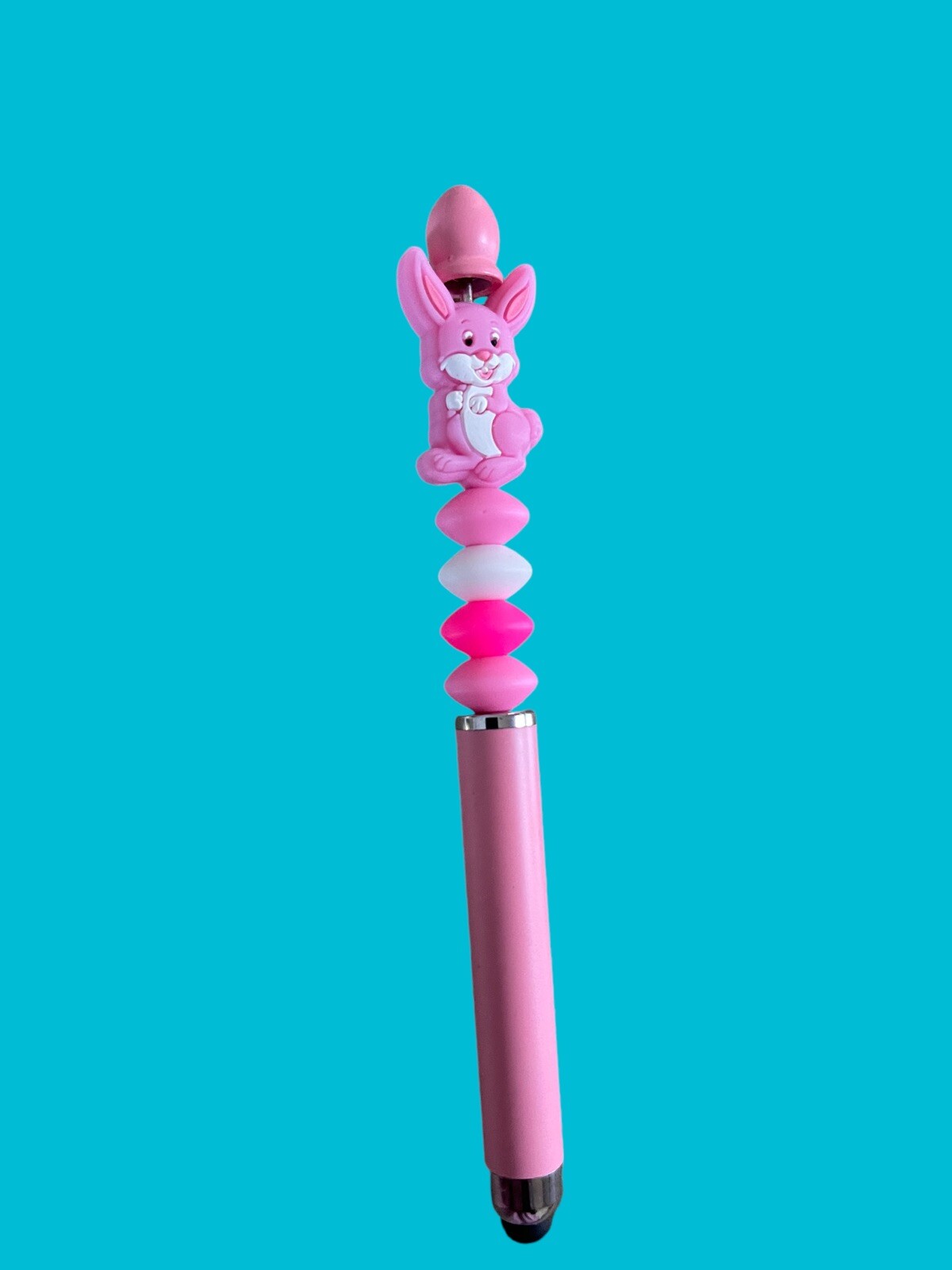 Pink Rabbit Stylus Pen 2 In 1