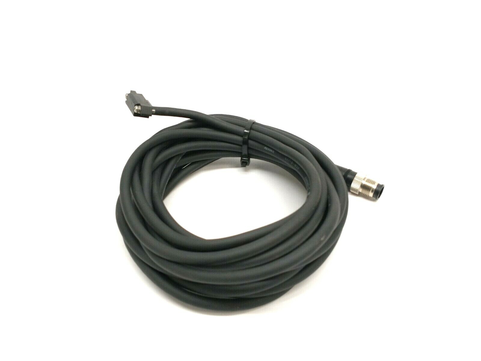 Keyence 651-B-M28 8-Pin Male M12 Connector To 12-Pin Female Connector Cordset