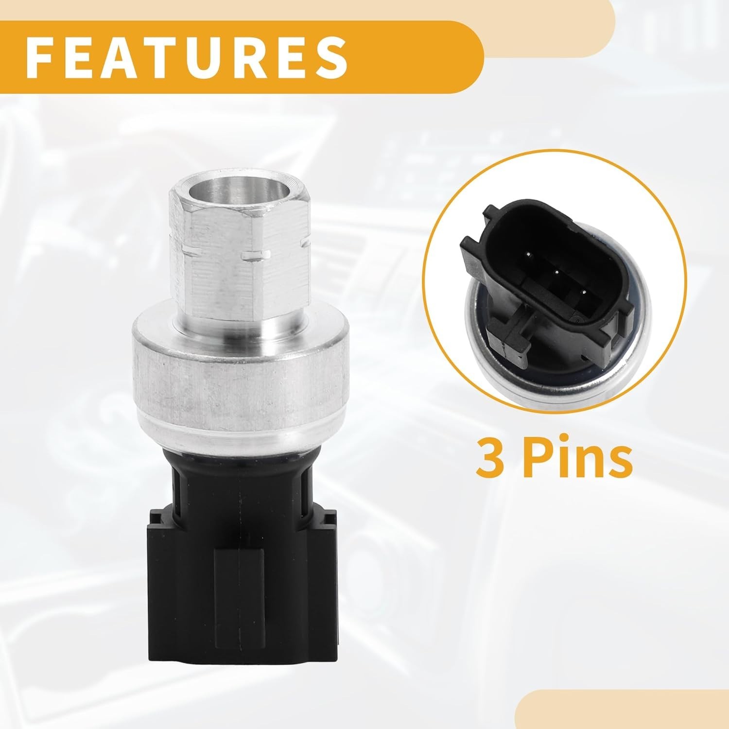 A/C Pressure Switch Sensor for Mitsubishi Lancer 2.0L 2008-2017