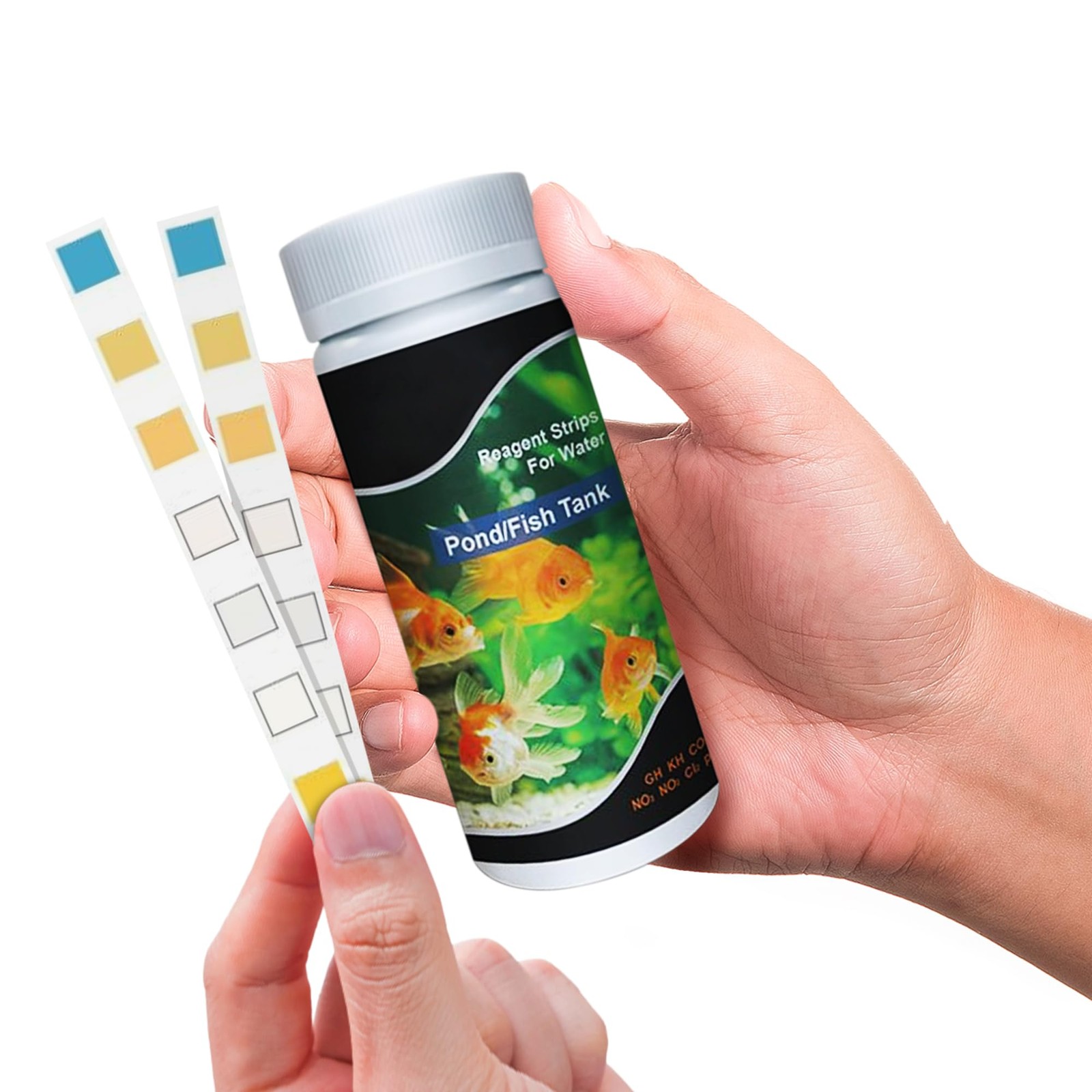 JOR Aquarium Water Test Strips, Compatible with Swimming Pool, Freshwater...