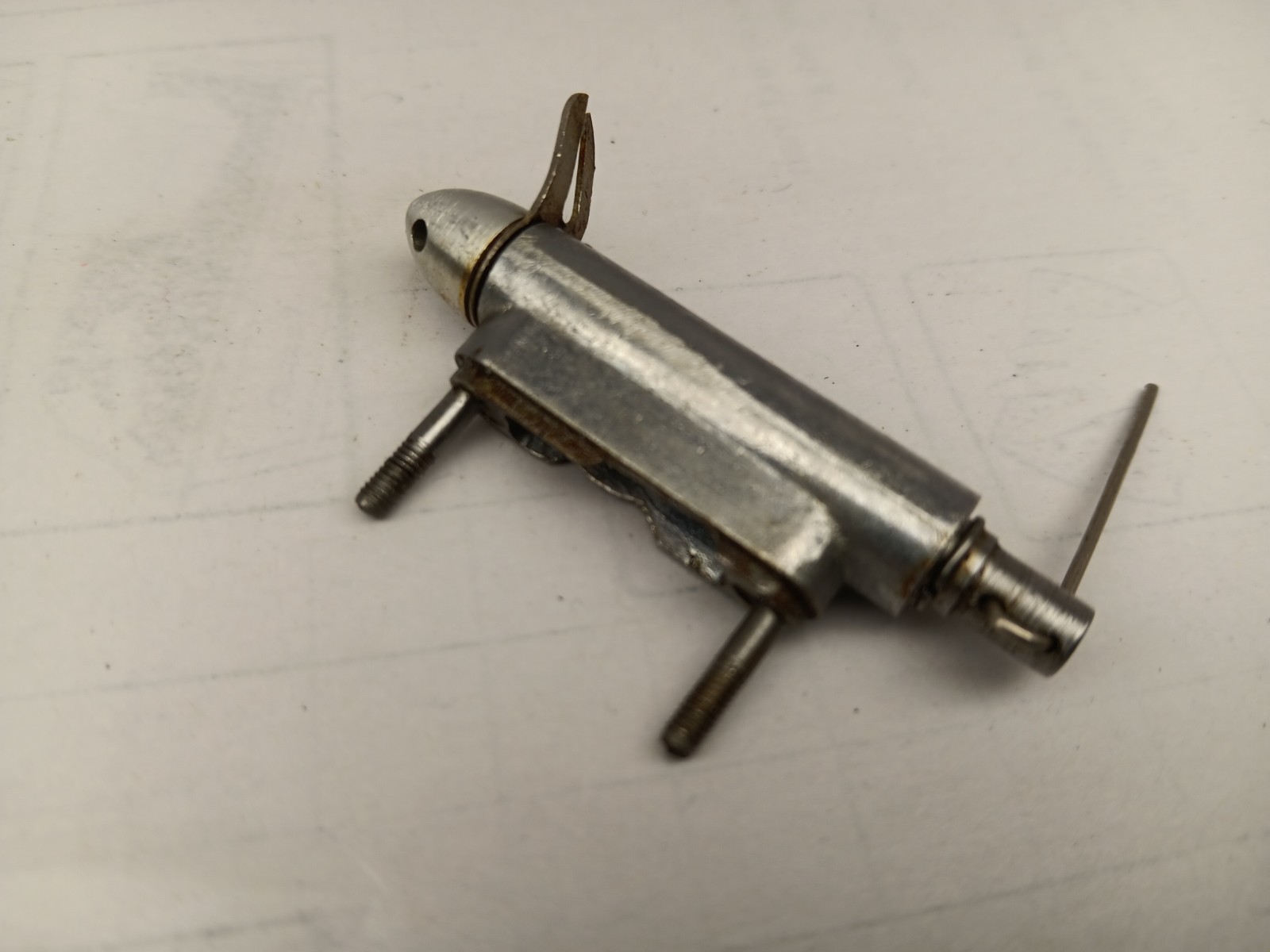 VINTAGE EXHAUST THROTTLE FOR MODEL ENGINE