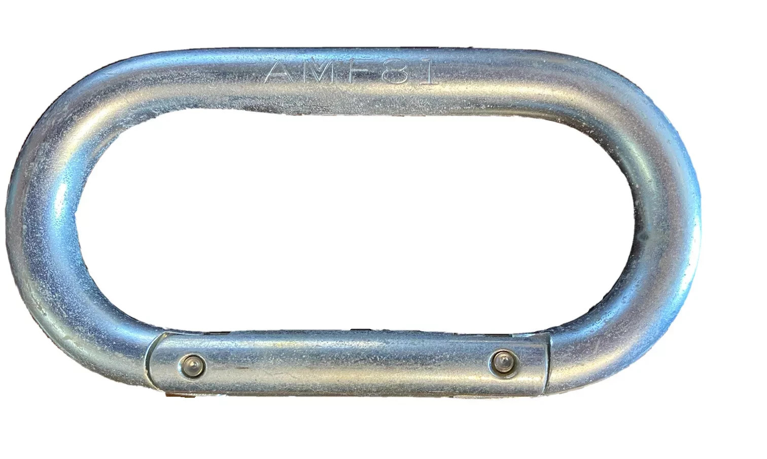 USGI Snap Link Stamped AMF81 US 4"x 2" Oval Spring Gate New Old Stock