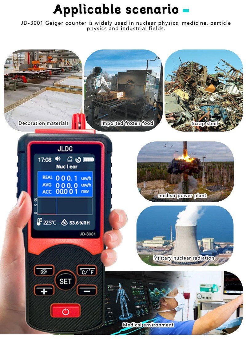 Hot Sell Nuclear Radiation Detector Electromagnetic Radiation Detector Personal