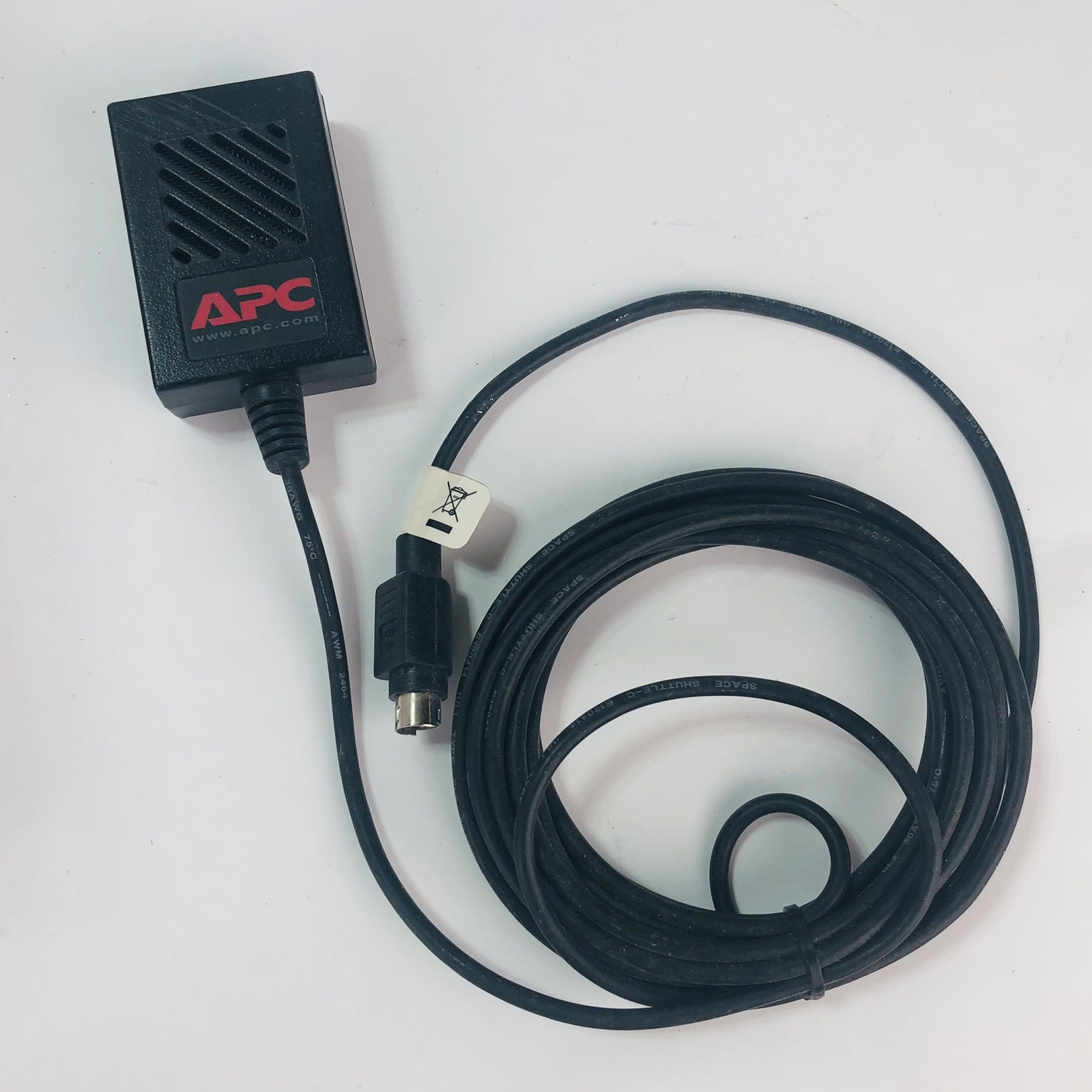 APC AP9512TBLK Environmental Temperature Monitor Probe Sensor AP9512 Genuine OEM