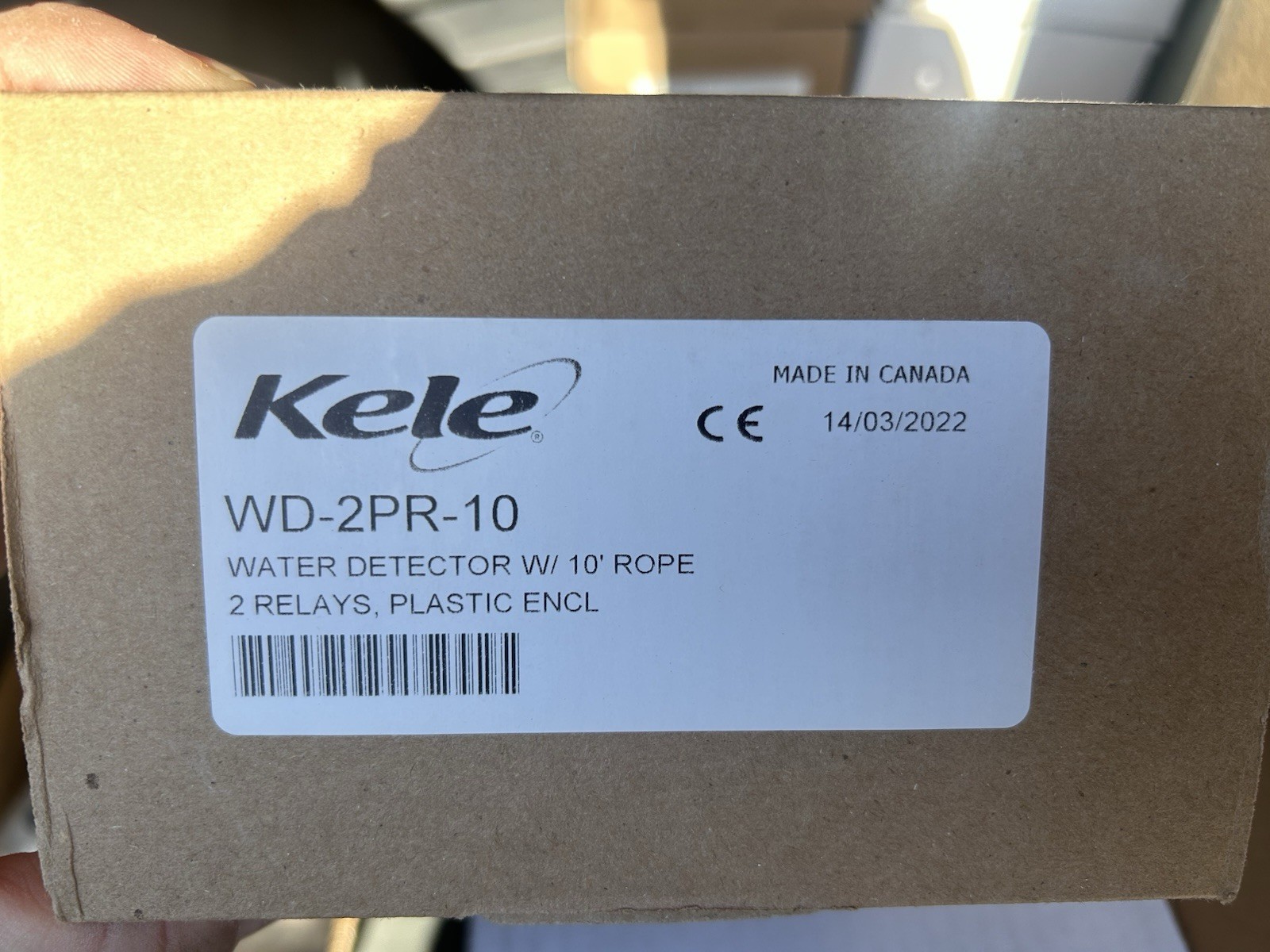 Kele Water Detector Wd-1b WD 1b. NEW IN BOX