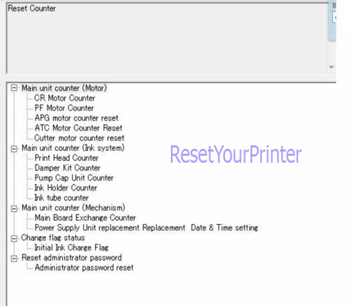 Service program for Epson SureColor P10000, P20000 (Work Any PC)