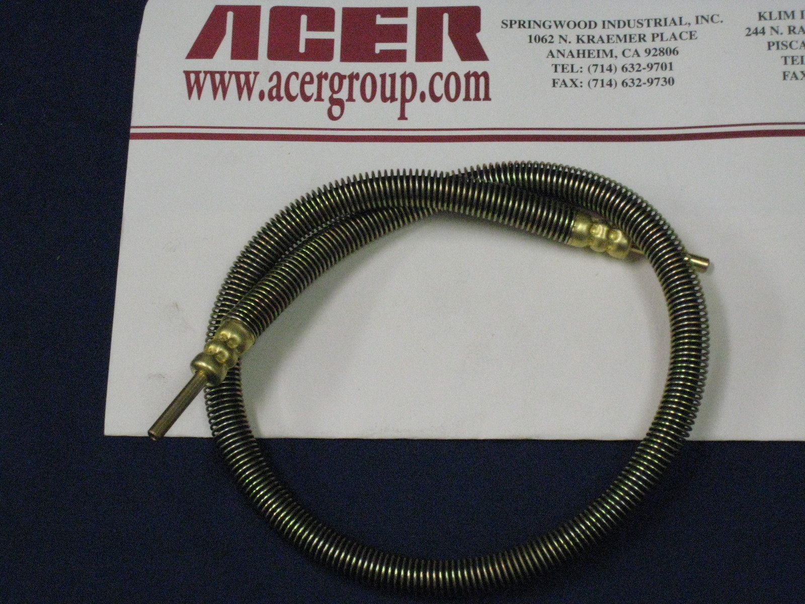 79" Flexible Oil Tube (2000mm) for Lubrication System 6mm Bijur PPST00-6-2000