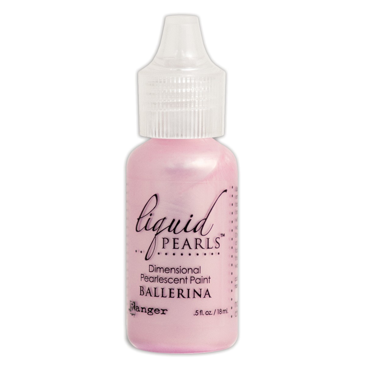 Ranger Liquid Pearls Dimensional Pearlescent Paint .5oz-Ballerina